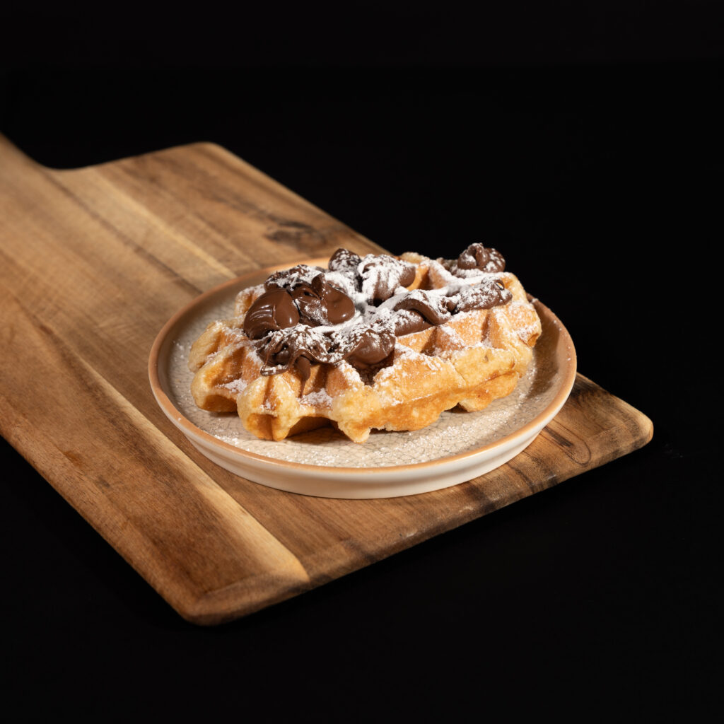 Gaufre au nutella