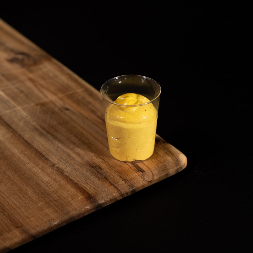 Petit pot de sauce curry